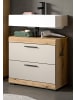 Inn.Furn Waschbeckenunterschrank Sand Kaschmir, Eiche, Badezimmer Unterschrank 60 cm