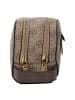 Guess Milano Kulturbeutel 21 cm in beige-brown