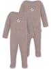 Normani Outdoor Sports 2x Baby Merino Strampler Levin in Rosa