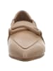 Rebecca White Slipper in braun