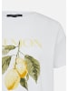 comma T-Shirt kurzarm in Weiß