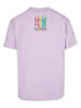 Merchcode Merchcode Pride Scoops Heavy Oversized T-shirt in lilac