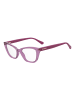 Love Moschino Frauen Optische Fassungen Vollrandige Brille Lila