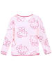 Hello Kitty Langarmshirt Hello Kitty mit Glitzer in Rosa