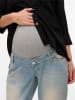 Vero Moda Umstandsjeans mit Schlag in Light Blue Denim 1