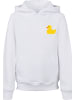 F4NT4STIC Hoodie Yellow Rubber Duck UNISEX HOODIE in weiß