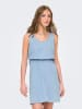 ONLY Kleid in Light Blue Denim