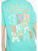 usha FESTIVAL Women T-Shirt in mint green