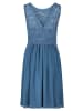 Vera Mont Abendkleid mit Spitze in Hushed Blue