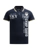 CAMP DAVID  Poloshirt 'Airplane Tour I' in dunkelblau
