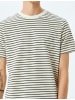 KOTON TSHIRT SS BSC in Grau Gestreift