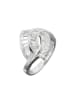 Gallay Ring 17mm mit vielen Zirkonias glänzend rhodiniert Silber 925 Ringgröße 56 in silber