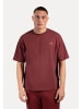 SMILODOX T-Shirt Cedrik in Bordeaux