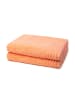 Vossen 2 X Duschtuch im Set Vienna Style Supersoft in Apricot