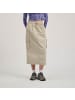 Santa Cruz Midirock "Strip Cargo Skirt" in Silber