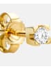 Diamant L'éternel Ohrstecker aus 585 Gelbgold mit 0.14 Karat Diamant
