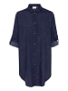 Kaffe Langarm - Hemd KAvera in Midnight Marine CC