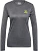 Hummel Hummel T-Shirt Hmlsprint Multisport Damen Schnelltrocknend in FORGED IRON MELANGE