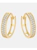 Diamant L'éternel Ohrringe aus 585 Gelbgold
