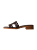 Oh! my Sandals Ledersandalen mit Absatz Braun