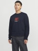 Jack & Jones Sweatshirt in Sky Captain