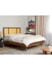 Beliani Doppelbett AURAY in Braun - (W) 165 x (H) 119 x (L) 204 cm