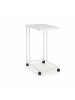 relaxdays Beistelltisch in Weiß - (B)50 x (H)68 x (T)35 cm