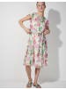 More & More Chiffonblumenkleid in flower painting print
