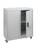 MCW Aktenschrank O50 mit Rollen, Hellgrau