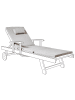 Beliani Auflagen TOSCANA/JAVA/AMANTEA PREMIUM in Grau - (W) 58 x (H) 5 x (L) 189 cm