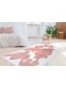Arte Espina Hochflor Teppich Rabbit in rosa - weiß - rechteckig