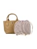 myMo Women Tote Bag in Dark Beige