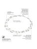 Valero Pearls Kette aus Sterling Silber mit Süßwasser-Zuchtperle in grau