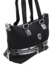 DreiMaster Klassik Women Handbag in Schwarz Silber