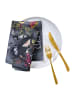 Butlers Serviette TRICK OR TREAT in Bunt