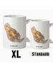 Mr. & Mrs. Panda Jumbo Tasse Otter Kind ohne Spruch in Weiß