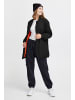 Oxmo Bomberjacke OXCamille coat 21800185-ME Modischer langer Blouson mit Kontrastfutter in Schwarz