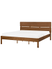 Beliani 8-tlg Doppelbett BOISSET in Braun