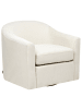 Beliani Sessel MAGNOR in Beige/Schwarz - (W) 76 x (H) 74 x (L) 73 cm