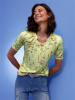 creation L Kurzarmshirt in pistazie-erdbeere-bedruckt
