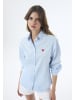 Felix Hardy Hemd Langarm Poplin in Blau