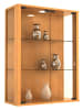 ebuy24 Vitrinenschrank Udina Braun 60 x 25 cm