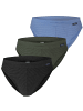 Ammann Slips 3er Pack in Anthrazit / Olive / Blau