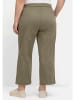 sheego Weite 7/8-Hose in khaki