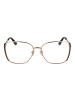 Guess Damen Optische Fassungen Quadrat Roségold