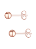 Glanzstücke München Ohrstecker Sterling Silber in roségold