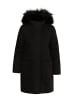 DreiMaster Damen Winterparka in Schwarz