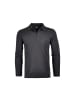 Ragman Poloshirt langarm in schwarz