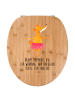 Mr. & Mrs. Panda Klodeckel Fuchs Ballerina mit Spruch in Braun
