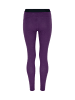 DANISH ENDURANCE Thermohose Core Merino Baselayer in purple